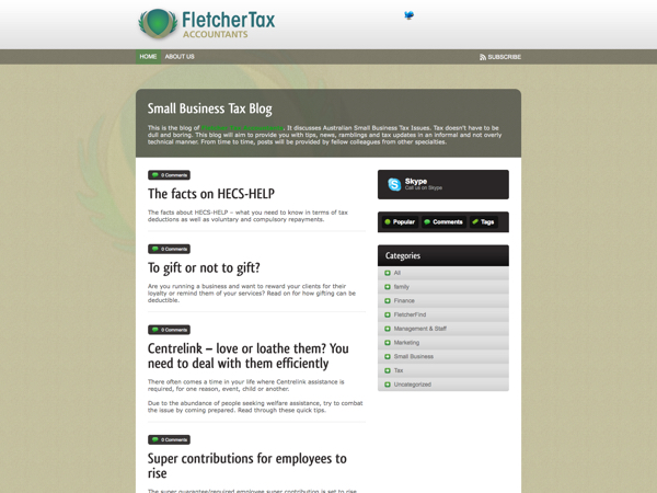 Small Business Tax Blog by Fletcher Tax Accountants